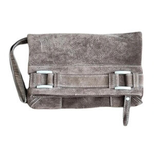 Target Brown Sueded Clutch Purse
